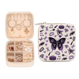 Singer Musical Jewelry Case, Song Lyrics Fans Gift, Singer Album Inspired Gifts for Women, Girls, Music Lovers, Concert Merchandise, Small Jewelry Box Organizer