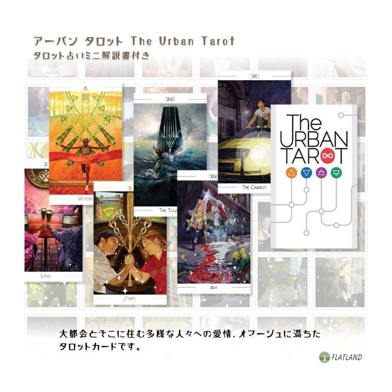 Urban Tarot The Urban Tarot Divination with Japanese Manual (English