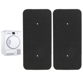 Sponge Filter Compatible with Tumble Dryer Candy 40006731/Hoover, Filter Sponge Replacement 275 x 125 x 10 mm for Heat Pump Dryer and Condenser Dryer（2Pcs）