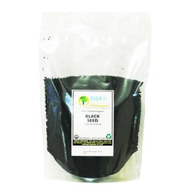 Indus Organics Nigella Sativa, 1 Lb, Black Seeds, Black Cumin, Premium Grade, High Purity, Freshly Packed