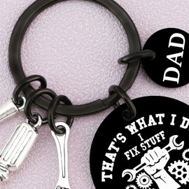 Iweca Fathers Gifts Day for Dad for Key Chain Lovers, Fathers Gifts day Gifts for him grandpa-Birthday Fathers Day Thanksgiving Christmas Gifts