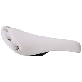 Outdoor Road Bike Saddle Soft Seat Shockproof Waterproof Saddle Bicycle Accessories (White)