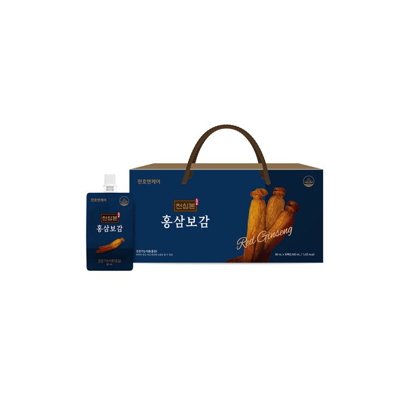 Cheonhoen Care (현대Hmall)천호엔케어 천심본 6년근 홍삼보감 80mL 30개입 (Hyundai Hmall)