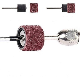 307 Pieces Sanding Drum Kit Includes Sanding Bands & Drum Sleeve Rubber Drum Mandrels - 1/2 3/8 & 1/4 inch 80# 120# 240# Grit fits Dremel Nail Drill