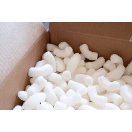PakNatural Industrial Loose Fill Packing Peanuts Biodegradable - 1 whole bag of 14 Cubic Ft