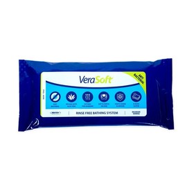 VeraSoft Antibacterial Moist Bath Wipes X 8