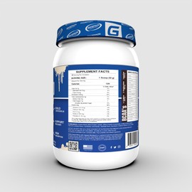Gaspari Nutrition Proven Blend, Multi Source Protein Powder, Beef Protein Isolate, Whey Concentrate, and Whey Isolate, Builds Lean Muscle, 24g of Protein (28 Servings, Vanilla Ice Cream)
