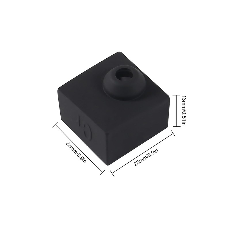 JUZITAO 10PCS 3D Printer Hotend Silicone Sock Heater Block Silicone