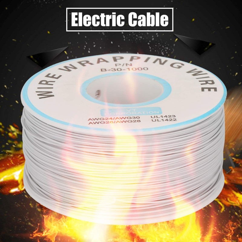 Copper Stranded Wire, High, AWG 30 Cable 0.25 mm, Temperature