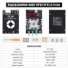 Arrarown Audio Amplifier Board, ZK-1602T Bluetooth 5.0 Power Amp for