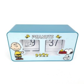 Perfect World Tokyo Snoopy Snoopy Patter Clock Interior Blue ** Free