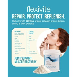 ArthroVite Flexivite Collagen Powder High Strength 8000mg Bovine UK 250g