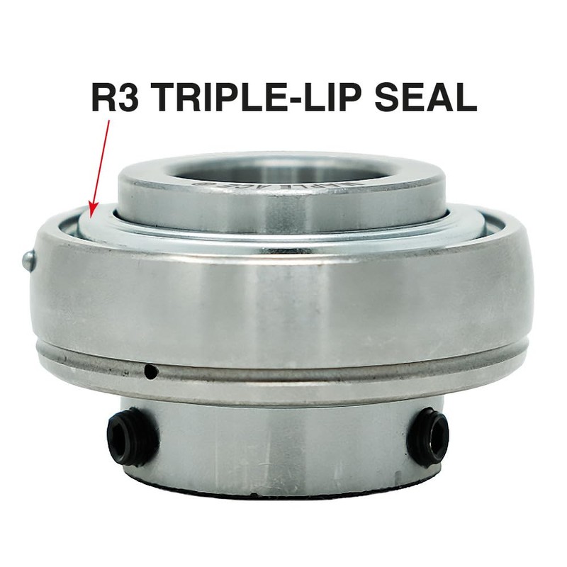 MAPLE ACE UC204 Insert Bearing 20mm Bore, Spherical OD, R3