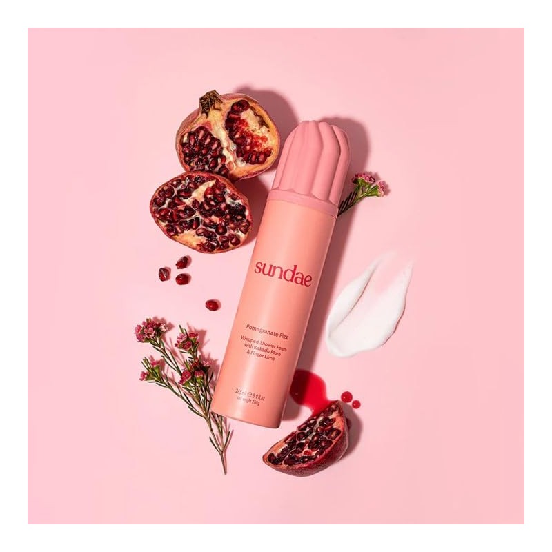 sundae Whipped Shower Foam Very Vanilla,Coconut Cream, Cherry On Top,