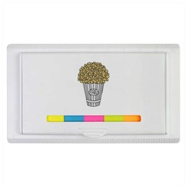 'Bag of Popcorn' Sticky Note Ruler Pad (ST00029730)