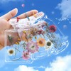 40PCS Transparent Dried Flower Bookmarks, 2024 New Clear DIY Bookmarks