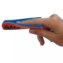SAM Medical Finger Splint - Orange and Blue