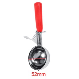 Cuchara para Helado con Mango, Cuchara, Herramienta Elegante, Cuchara para Helado con Cilindro de Cucharón, Cucharas para Helado de Plástico (5,2 CM)