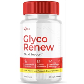 GlycoRenew 7/26 Glyco Renew Advanced Blood Support Pills for Healthy Blood Levels - 60 Caps