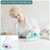 JIMILIFE Fusible Fleece Interfacing for Sewing Medium Weight Iron-on Fusible