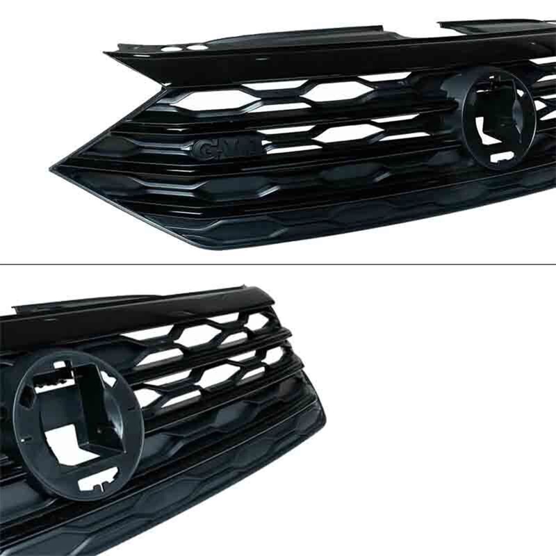 YLT AUTO Front Bumper Cover Upper Grille Replacement Shroud Gloss