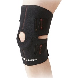 Mueller 55309 Knee Supporter, Long Type, Wrap Type, For Both Left & Right 4-Way Adjustable Knee Support, JP Plus, L-XL Size (Knee Circumference 11.8 - 19.7 inches (30 - 50 cm)
