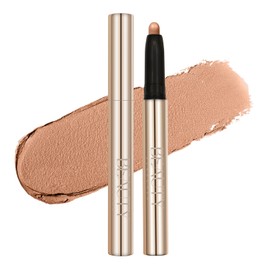 Beauty Searcher Eyeshadow Stick Matt Shimmer Eyeshadow Pencil Crayon Smooth Waterproof Pigmented Creamy Eyeshadow Pencil Eye Lightener Highlighting Pen Eye Makeup (#06 Matte Red Brown)