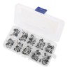100Pcs Fishing Rod Guide Ring Set Ceramic Guide Eye Sets