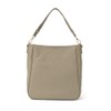 VITAFELICE sib-20003n Women's Genuine Leather 2-Way Shoulder Bag, grey beige