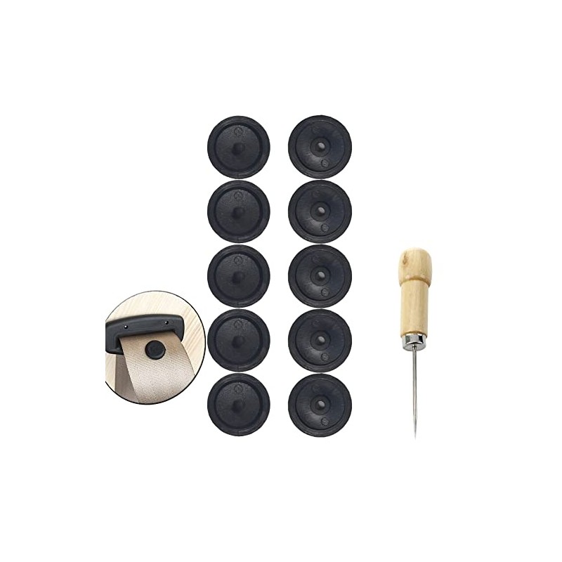 Y-Axis Universal Seat Belt Stopper Kit - 5 Pairs of