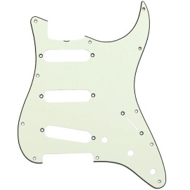 MIJ 3-ply S/S/S Pickguard for ’60-’62 Fender Stratocaster/S