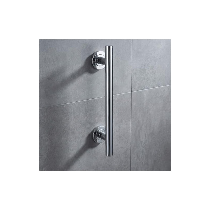 Stainless Straight Grab Rail 48cm - Pack of 2 -