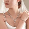 Sendowtek Juego De Joyería, Conjunto De Joyas Para Mujer