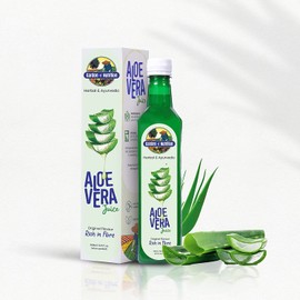 GARDEN OF NUTRITION Herbal and Ayurvedic Aloe Vera Juice | Original Flavour | Rich in Fiber | Natural Juice for Skin Care | No Added Sugar (500ml) PACK OF 1