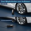 Antifnuo Elektrische Luftpumpe, Luftpumpe Elektrisch mit 10000mAh Akku, 150PSI Tragbar