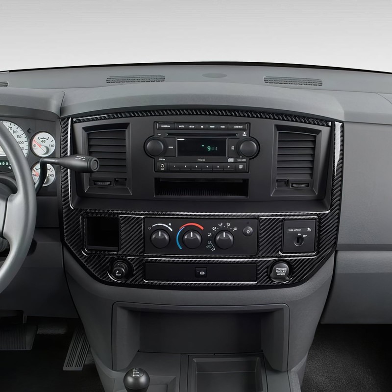 BRMYL Center Console Panel Decals for 2006 2007 2008 Dodge