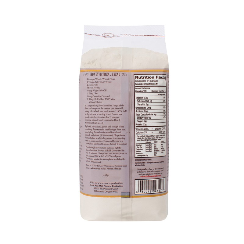 Bob's Red Mill, Vital Wheat Gluten Flour, 22 oz