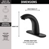 Yodel Faucet Touchless Bathroom Sink Faucet - Automatic Motion Sensor