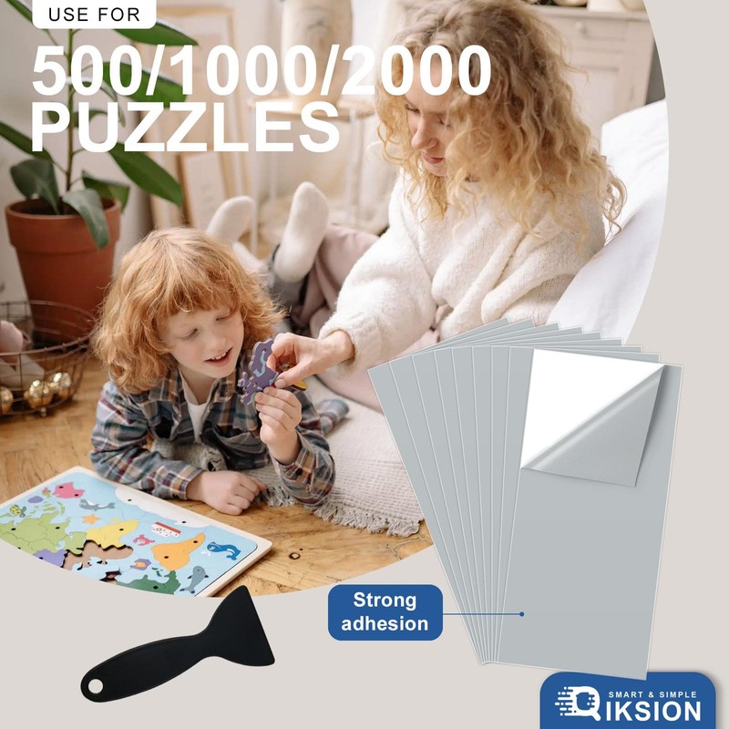 Puzzle Saver Sheets - 96 Sheets, Peel & Stick, Preserve