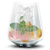 Mr. & Mrs. Panda Personalisiertes Cocktail Glas Pinguin Pärchen -