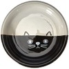 Nobby Face Ceramic Cat Milk Bowl, Diameter 14 x 2
