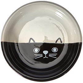 Nobby Face Ceramic Cat Milk Bowl, Diameter 14 x 2 cm, Pack of 1