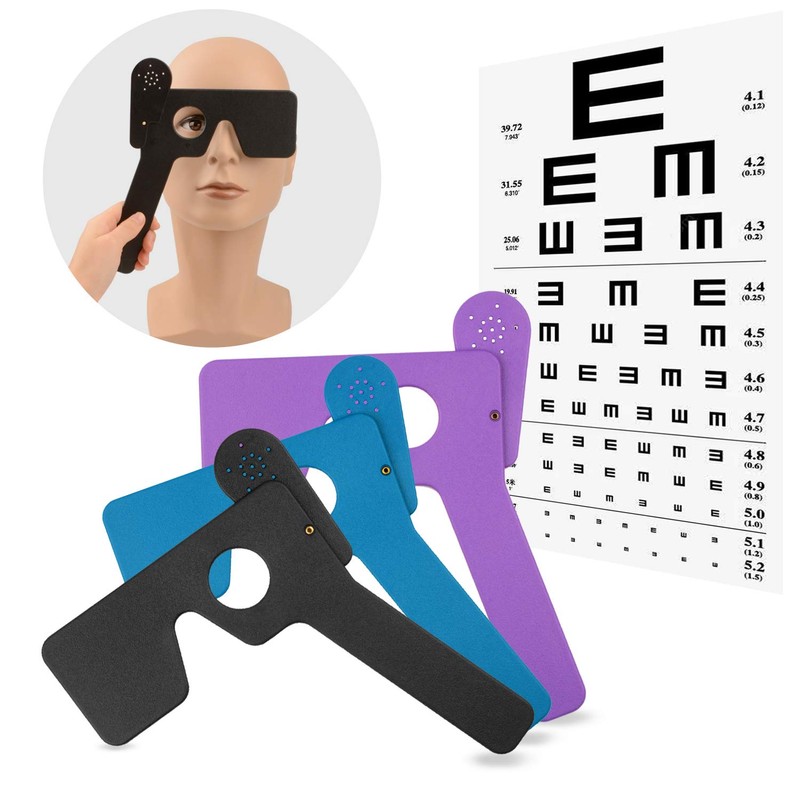Ophthalmic Eye Occluder with 14 Holes for Ophthalmologists, Orthoptists and
