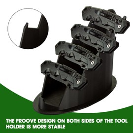 Knife Display Case Acrylic Knives Display Stand, Knife Holder Pocket Knife Storage Case Holds 5 Pocket Knives, Black Fixed Blade Collection Storage Rack for Desktop Home Decor