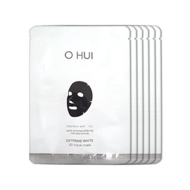 Ohui Extreme White 3D Black Mask X 6 Sheets / 오휘 익스트림 화이트 쓰리디 블랙 마스크 X 6매