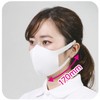 Artec 51382 Smooth Fit Mask, M, Light Gray, 3 Pieces,
