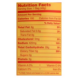 UD_Love Roasted Corn Habanero Case of 10 1.6 Oz Snack Variety Pack for Fruit & Vegetable Lovers