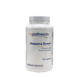 NuPathways Megaplus Zymes 120 Capsules to Aid Digestion