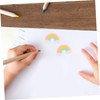 SEWACC 50pcs Rainbow Erasers Mini Erasers for Bulk Erasers Pencil