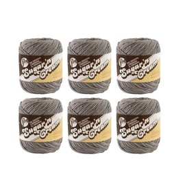 Lily Sugarn Cream Yarn Bulk Buyolids (6-Pack) Overcast 102001-1042